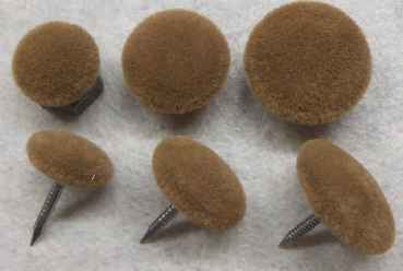 Polsterknöpfe mit Nagel Mikrofaser 210